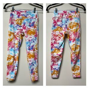 LULULEMON Abstract Multi-Colored Leggings, Sz 0
